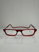 Carica l'immagine nel visualizzatore di Gallery, Reading Glasses Clic Classic Red Hoya Lens 100% Authentic Clic Products