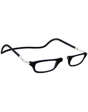 Carica l'immagine nel visualizzatore di Gallery, Reading Glasses Clic Classic XL Black Hoya Lens 100% Authentic Clic