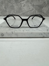 Carica l'immagine nel visualizzatore di Gallery, Eyewear CentroStyle F0497 52 002 000 52 18 140 Matt Black +Clip On Blue gradient lens