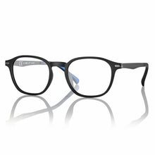 Carica l'immagine nel visualizzatore di Gallery, Eyewear CentroStyle F0288 48 002 000 48 19 140 Matt Black + Clip On Blue gradient lens