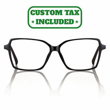 Carica l'immagine nel visualizzatore di Gallery, Eyewear CentroStyle F0322 54 001 000 Black + Clip On 54 13 140