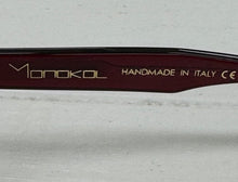 Carica l'immagine nel visualizzatore di Gallery, Reading Glasses Monokol MK180 C08 Red 47 20 145 + Hoya Lens