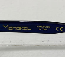 Carica l'immagine nel visualizzatore di Gallery, Reading Glasses Monokol MK254 C40 Blu 47 21 145 + Hoya Lens