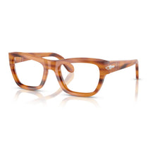 Carica l'immagine nel visualizzatore di Gallery, Reading Glasses Persol 0091-V 960 53 20 145 Sripped Havana + Hoya Lens Hand Made in Italy