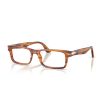 Carica l'immagine nel visualizzatore di Gallery, Reading Glasses Persol 3050 1157 Stripped Havana 55 18 145 + Hoya Lens Made in Italy