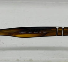 Carica l'immagine nel visualizzatore di Gallery, Reading Glasses Persol 3050 1157 Stripped Havana 55 18 145 + Hoya Lens Made in Italy