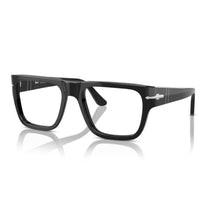 Carica l'immagine nel visualizzatore di Gallery, Reading Glasses Persol 3348-V 95 55 20 145 Black + Hoya Lens Hand Made in Italy