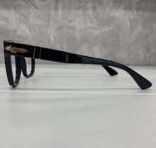 Carica l'immagine nel visualizzatore di Gallery, Reading Glasses Persol Cecil 3389V 95 53 21 145 Black + Hoya Lens Hand Made in Italy