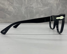 Carica l'immagine nel visualizzatore di Gallery, Reading Glasses Persol Cecil 3389V 95 53 21 145 Black + Hoya Lens Hand Made in Italy