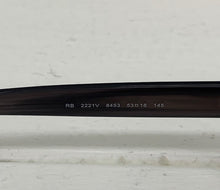 Carica l'immagine nel visualizzatore di Gallery, Reading Glasses Ray Ban 2221 8453 53 18 145 Stripped Grey + Hoya Lens