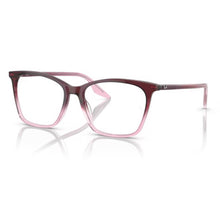 Carica l'immagine nel visualizzatore di Gallery, Reading Glasses Ray Ban 5422 8311 Red Pink 52 16 140 + Hoya Lens