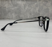 Carica l'immagine nel visualizzatore di Gallery, Reading Glasses Ray Ban 5442D 2000 Black Silver 52 18 140 + Hoya Lens
