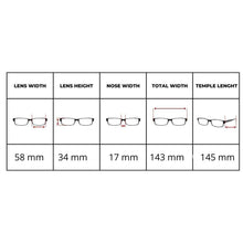 Carica l'immagine nel visualizzatore di Gallery, Reading Glasses Ray Ban 6541 Emy 2500 Gold 58 17 145 + Hoya Lens