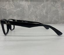 Carica l'immagine nel visualizzatore di Gallery, Reading Glasses Ray Ban 7025 2000 Shiny Black 53 17 145 + Hoya Lens