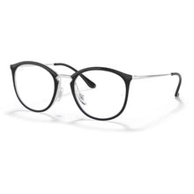 Carica l'immagine nel visualizzatore di Gallery, Reading Glasses Ray Ban 7140 5852 Black on Trasparent 49 20 150 Hoya Lens