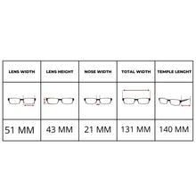 Carica l'immagine nel visualizzatore di Gallery, Reading Glasses Ray Ban 0840V 2000 Megawayfarer Black 51 21 145 + Hoya Lens
