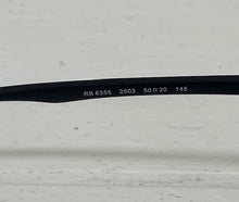Carica l'immagine nel visualizzatore di Gallery, Reading Glasses Ray Ban 6355 2503 Mat Black 50 20 145 + Hoya Lens