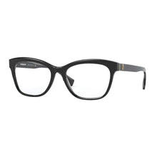 Carica l'immagine nel visualizzatore di Gallery, Rectangular Cat Eye Black Reading Glasses Burberry 2323 3001 54 mm 17 140 + Hoya Lens