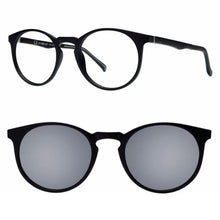 Carica l'immagine nel visualizzatore di Gallery, Reading Glasses Centrostyle F0212 47 002 000 Matt Black 47 20 140 Clip On + Hoya Lens