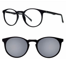 Carica l'immagine nel visualizzatore di Gallery, Reading Glasses Centrostyle F0212 49 002 000 Matt Black 49 21 145 Clip On + Hoya Lens