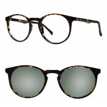 Carica l'immagine nel visualizzatore di Gallery, Reading Glasses Centrostyle F0212 49 010 000 Matt Havana 49 20 140 Clip On + Hoya Lens