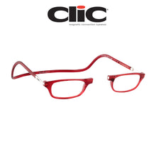 Carica l'immagine nel visualizzatore di Gallery, Reading Glasses Clic Classic Red Hoya Lens 100% Authentic Clic Products