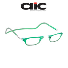 Carica l'immagine nel visualizzatore di Gallery, Reading Glasses Clic Classic XL Green Hoya Lens 100% Authentic Clic Products