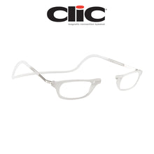 Carica l'immagine nel visualizzatore di Gallery, Reading Glasses Clic Frosted Clear XL Hoya Lens 100% Authentic Clic Products