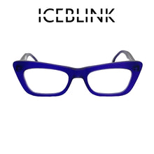 Carica l'immagine nel visualizzatore di Gallery, Made in Italy Reading Glasses Iceblink #002 Matt Blue 48 19 140 + High Quality Lens