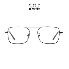 Carica l'immagine nel visualizzatore di Gallery, Computer Reading Glasses Kyme Keith C.03 Black Bronze 53 19 145 + Hoya Lens