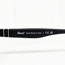 Carica l'immagine nel visualizzatore di Gallery, Reading Glasses Persol 3050 95 Black 55 18 145 + Hoya Lens Made in Italy