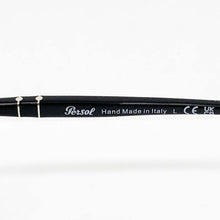 Carica l'immagine nel visualizzatore di Gallery, Reading Glasses Persol 3275 95 Black 52 18 145 + Hoya Lens