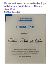 Carica l'immagine nel visualizzatore di Gallery, Reading Glasses Ray Ban 7047 5943 56 17 145 Trasparent + Hoya Lens