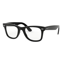 Carica l'immagine nel visualizzatore di Gallery, Reading Glasses Ray Ban 4340 Wayfarer Ease 2000 Shiny Black 50 22 150 +Hoya Lens