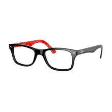 Carica l'immagine nel visualizzatore di Gallery, Reading Glasses Ray Ban 5228 2479 Top Black On Texture Red 53 17 140 + Hoya Lens