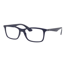 Carica l'immagine nel visualizzatore di Gallery, Reading Glasses Ray Ban 7047 8100 54 17 140 Blue + Hoya Lens