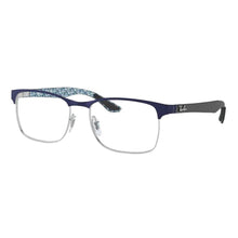 Carica l'immagine nel visualizzatore di Gallery, Reading Glasses Ray Ban RB 8416 3016 Silver Matte Blue 55 17 145 + Hoya Lens