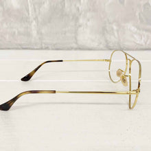 Carica l'immagine nel visualizzatore di Gallery, Reading Glasses Ray Ban 6489 Aviator 2500 Gold 55 14 140 + Hoya Lens