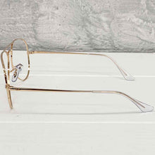 Carica l'immagine nel visualizzatore di Gallery, Reading Glasses Ray Ban 6489 Aviator 3094 Rose Gold 58 14 140 + Hoya Lens