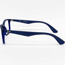 Carica l'immagine nel visualizzatore di Gallery, Reading Glasses Ray Ban 7047 5450 54 17 140 Matt Blue + Hoya Lens