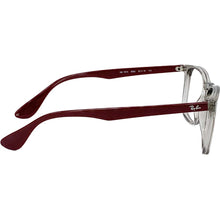Carica l'immagine nel visualizzatore di Gallery, Reading Glasses Ray Ban RB 7074 8083 Transparent Grey 50 18 145 + Hoya Lens