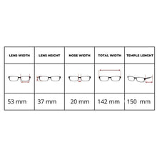 Carica l'immagine nel visualizzatore di Gallery, Reading Glasses Centrostyle F0495 53 017 000 53 20 150 Silver  + Hoya Lens

