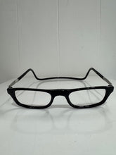 Carica l'immagine nel visualizzatore di Gallery, Reading Glasses Clic Classic XL Black Hoya Lens 100% Authentic Clic
