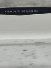 Carica l'immagine nel visualizzatore di Gallery, Eyewear CentroStyle F0074 59 002 000 59 18 155 Mat Black + Clip On Yellow
