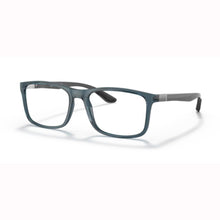 Carica l'immagine nel visualizzatore di Gallery, Reading Glasses Ray Ban 8908 5719 Blue Transparent 55 18 145 + Hoya Lens
