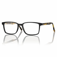 Carica l'immagine nel visualizzatore di Gallery, Reading Glasses Centrostyle F0220 047 53 18 140 Matt Black/Tort + Hoya Lens
