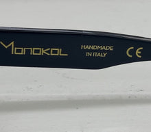 Carica l'immagine nel visualizzatore di Gallery, Reading Glasses Monokol MK236 C1Y Black  48 23 145 + Hoya Lens
