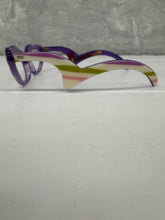 Carica l'immagine nel visualizzatore di Gallery, Computer Reading Glasses PattyPaillette Nina 54 17 140 violet muticolor + Hoya Lens
