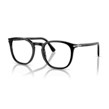 Carica l'immagine nel visualizzatore di Gallery, Reading Glasses Persol 3318-V 95 Black 51 21 145 + Hoya Lens Hand Made in Italy
