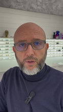 Carica e avvia il video nel visualizzatore di galleria, Reading Glasses Ray Ban 7047 5482 54 17 140 Matte Grey + Hoya Lens
